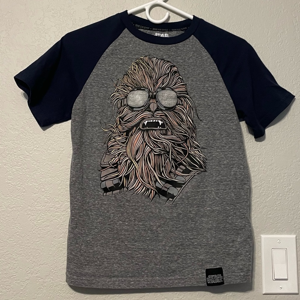 Star Wars Chewbacca in Sunglasses Baseball Tee